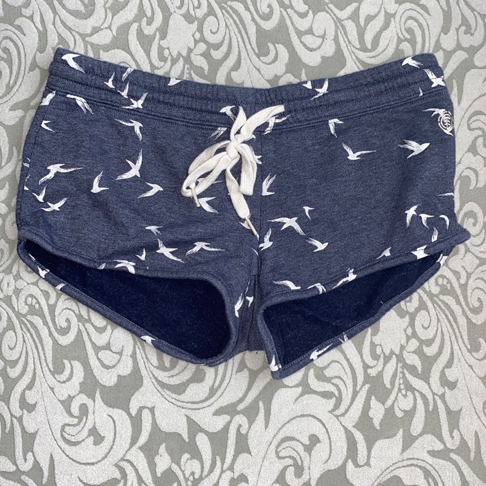 Cotton navy blue shorts